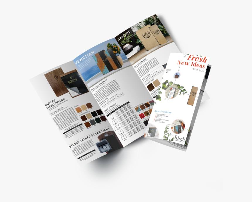 Fresh New Ideas Catalog Mock - Graphic Design, HD Png Download