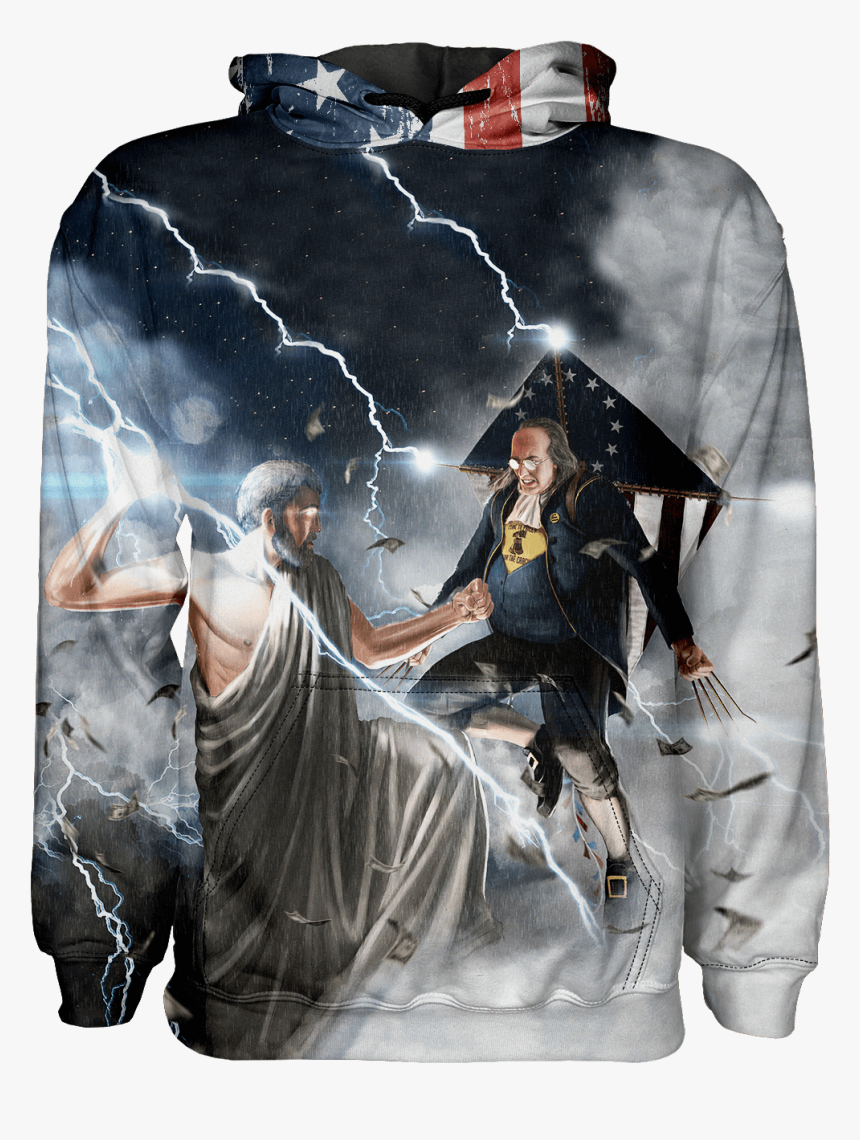 Ben Franklin Vs Zeus, HD Png Download