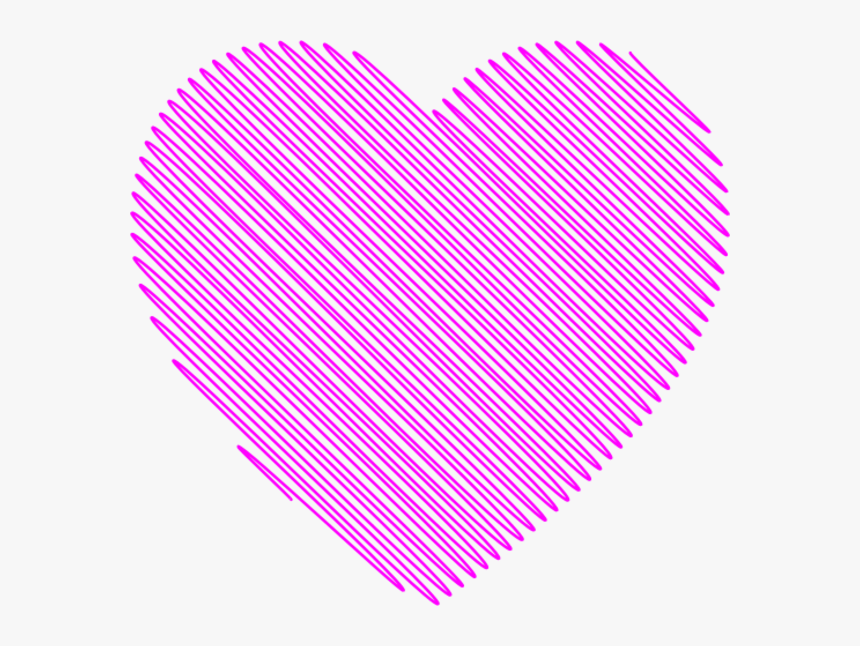 Heart Clipart Scribble - Scribble Heart Clipart Png, Transparent Png