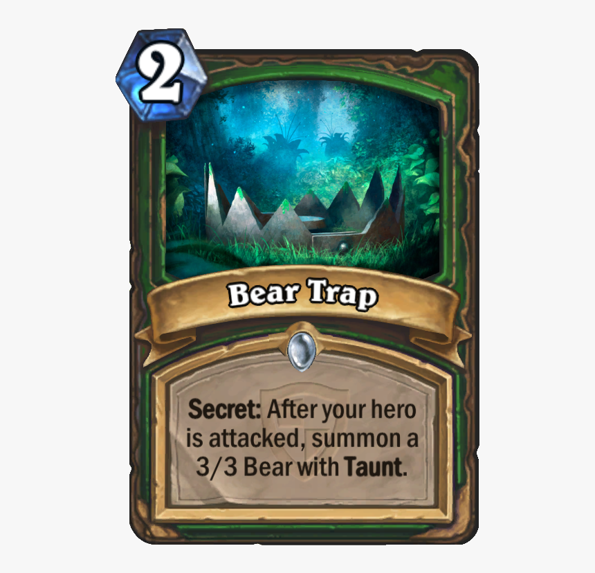 Bear Trap Hearthstone, HD Png Download