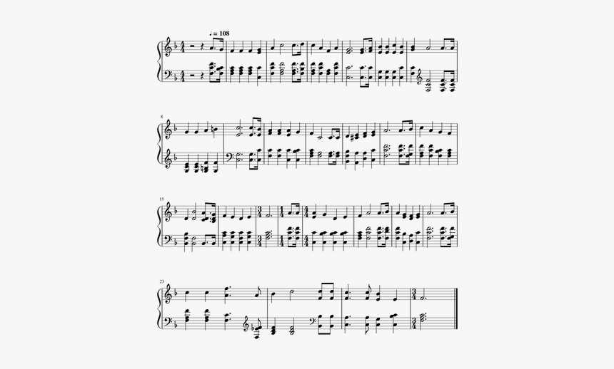 You Came For 악보, HD Png Download