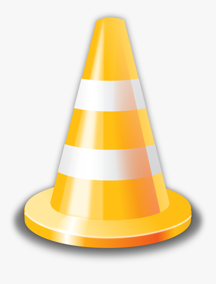 Yellow Cone Clipart, HD Png Download