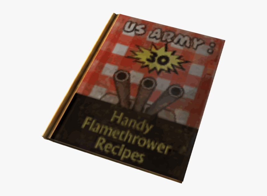 Us Army 30 Handy Flamethrower Recipes - Book Cover, HD Png Download