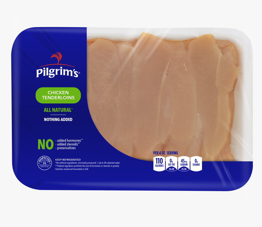 Chicken Breast Tenders - Chicken Breast Tenderloin Pilgrim, HD Png Download