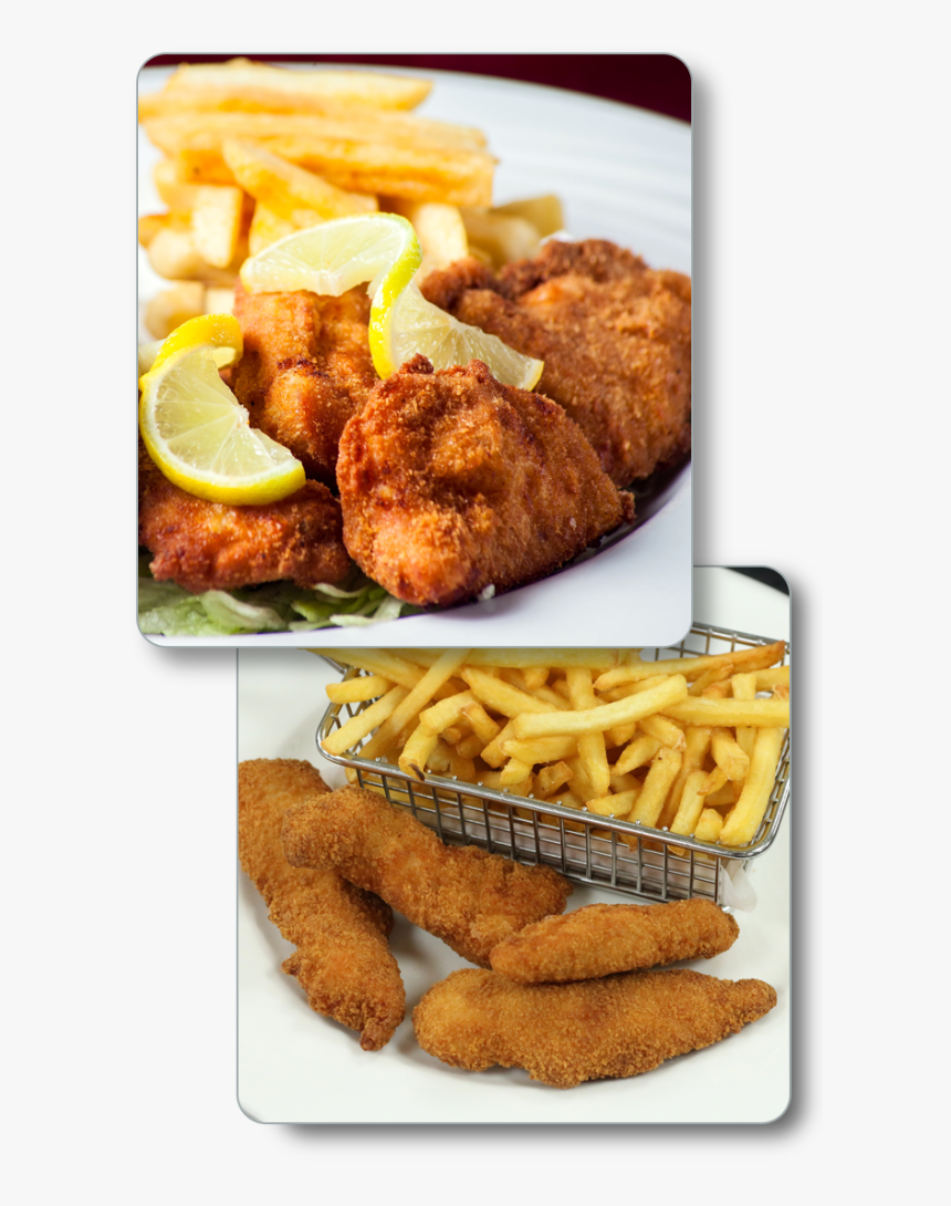 Tenders Chicken With Fries In Lake Hiawath, Nj - Fish And Chips, HD Png Download