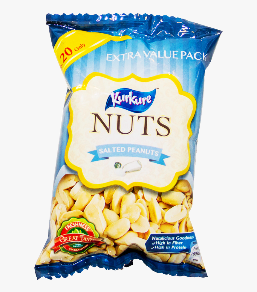 Kurkure Nuts Salted Peanuts 27 Gm, HD Png Download