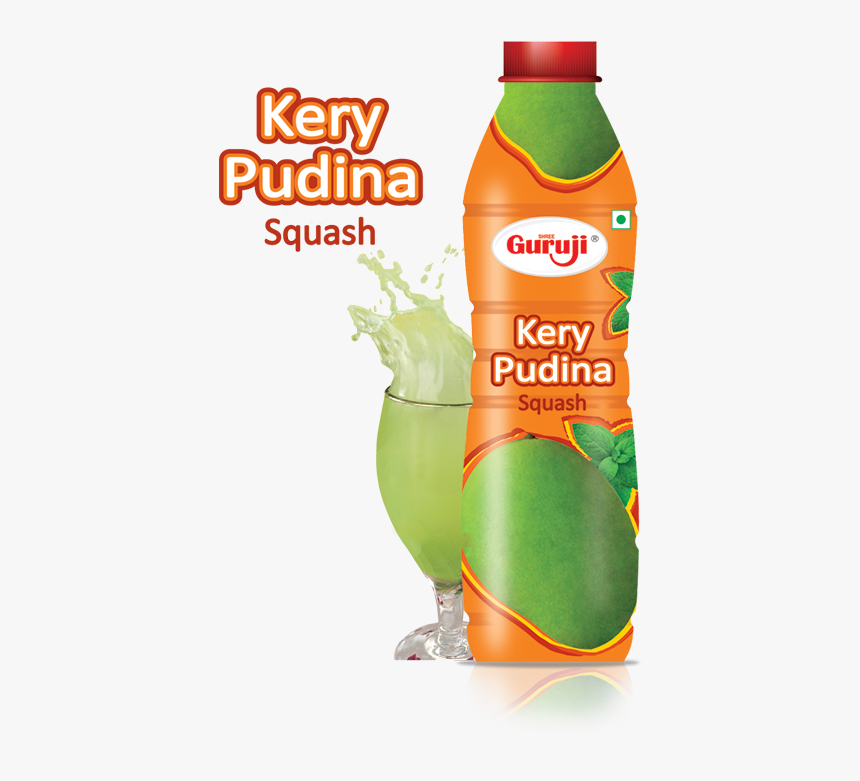 Shree Guruji Kery Pudina Squash - Guruji Kairi Pudina Squash, HD Png Download