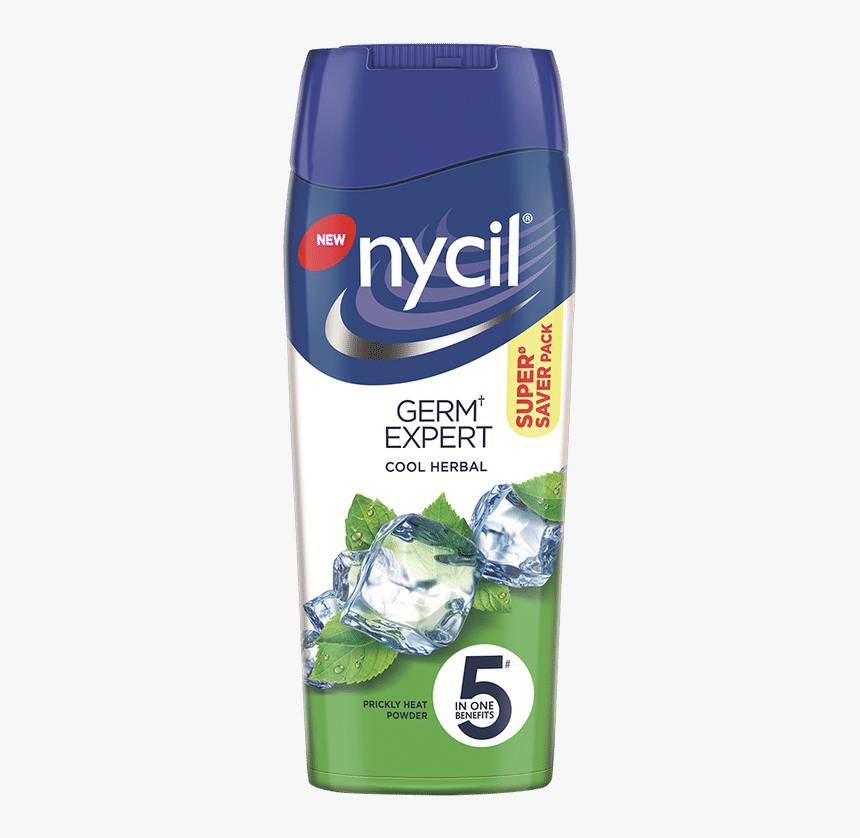 Nycil Germ Expert Cool Herbal, HD Png Download