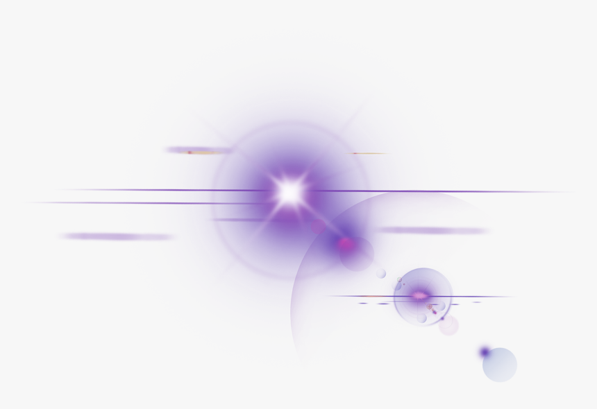 Purple Star Png - Circle, Transparent Png