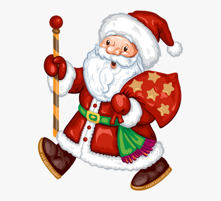 Papa Noël Png, Tube Père Noël, Transparent Png