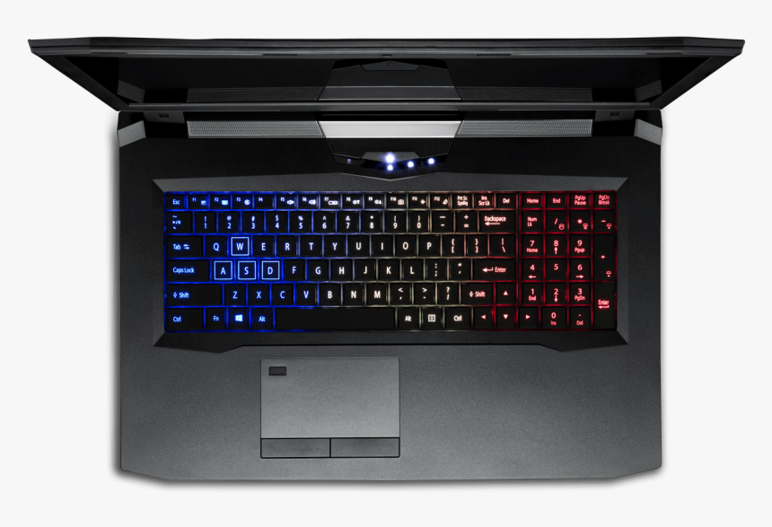 Stratos-17 Keyboard View - Clevo, HD Png Download