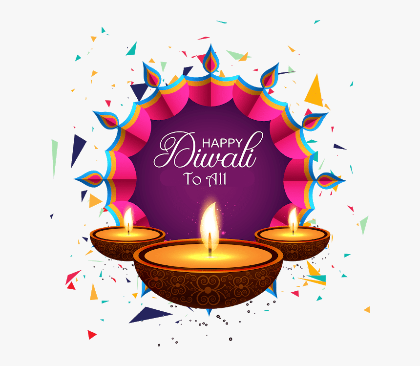 Happy Diwali Greetings 2019, HD Png Download