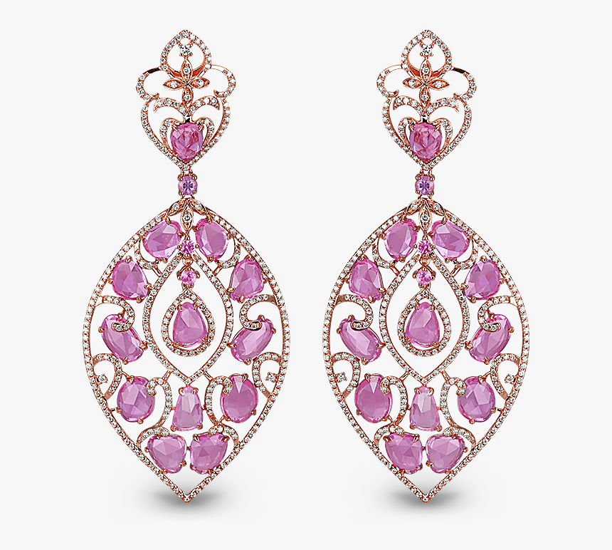 Chandelier Earrings Transparent Background, HD Png Download