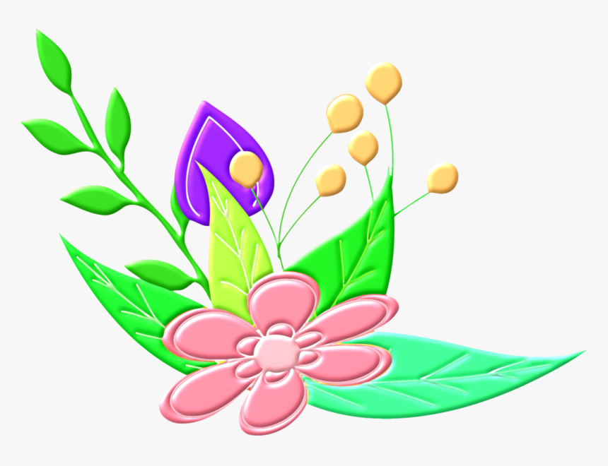 Botany,plant,flower - Flower Clipart Public Domain, HD Png Download