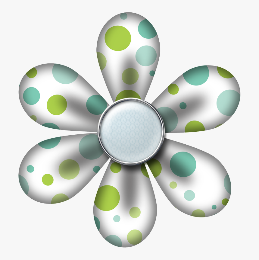 Aqua Flower Clipart Transparent Library Ch - Clip Art, HD Png Download