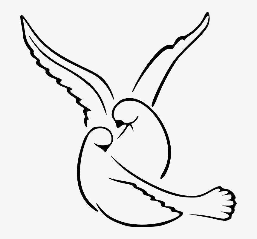 Image Png Animal Jam - Easy Drawing Love Birds, Transparent Png