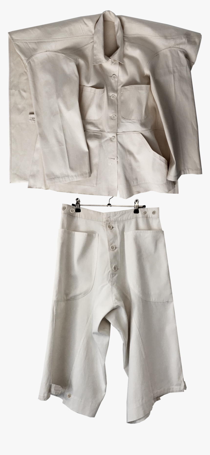 Utility Flat Jacket &amp - One-piece Garment, HD Png Download