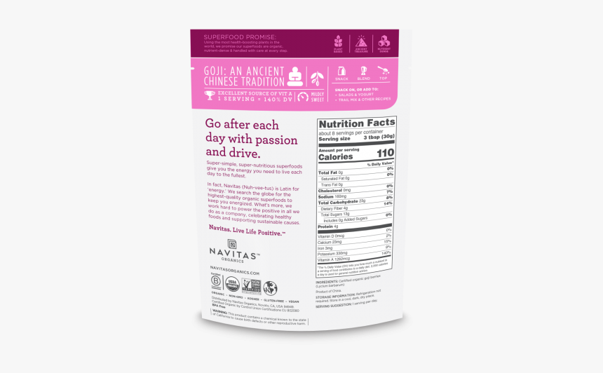 Navitas Organics Cacao Powder, HD Png Download