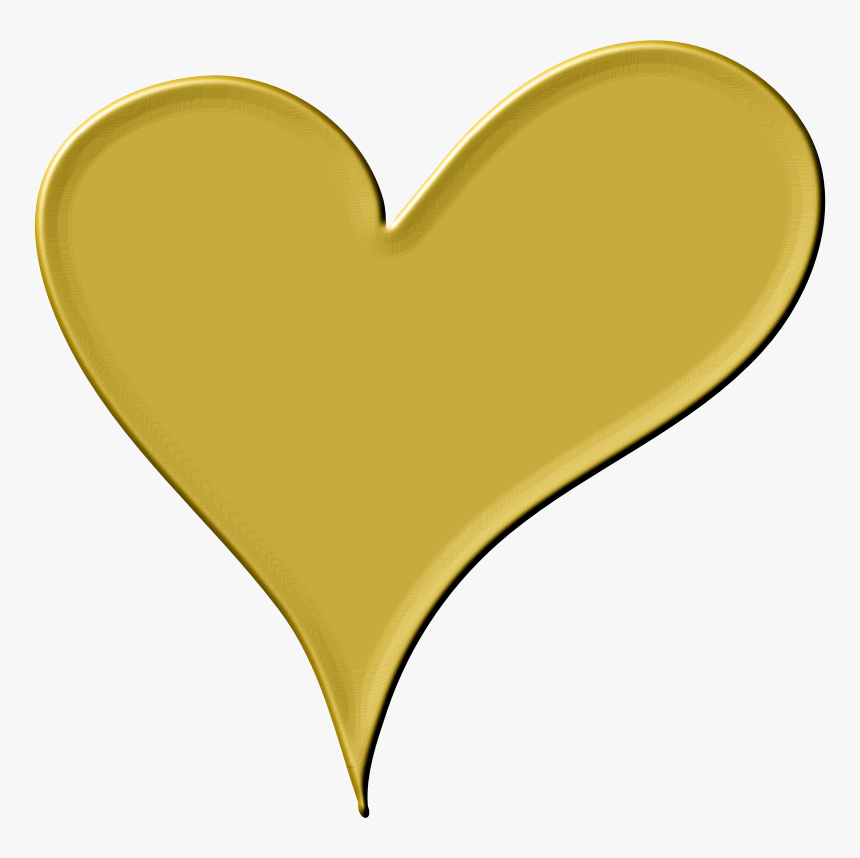 Heart In Gold - Heart Of Gold Clip Art, HD Png Download