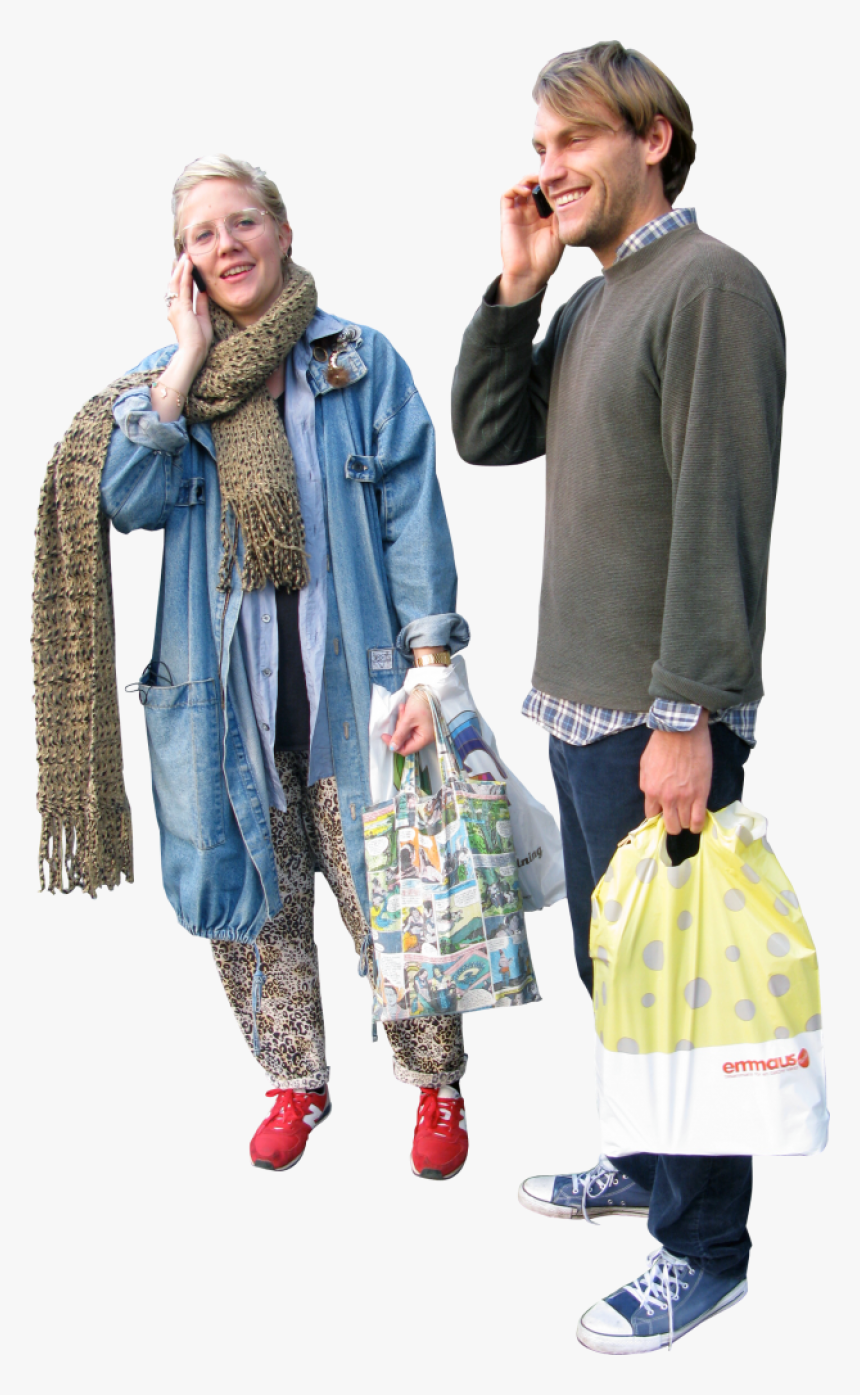 Mobile Phones Png Image - Shopping Cut Out People Png, Transparent Png
