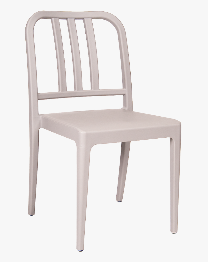 Poly Plastic Chair In Gray Color - Chair, HD Png Download