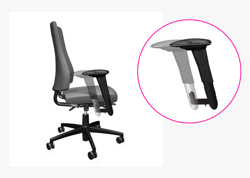 Office Chair For Tall Or Heavy People - Office Chair, HD Png Download