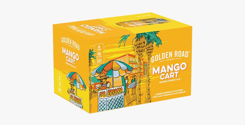 Golden Road Mango Cart - Box, HD Png Download
