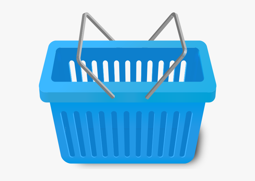 Shopping Cart Light Blue - Vector Png Of Shopping, Transparent Png