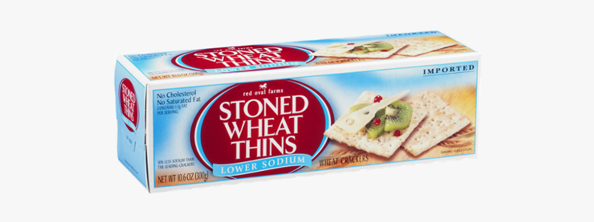 Red Oval Farms Stoned Wheat Thins Crackers, HD Png Download