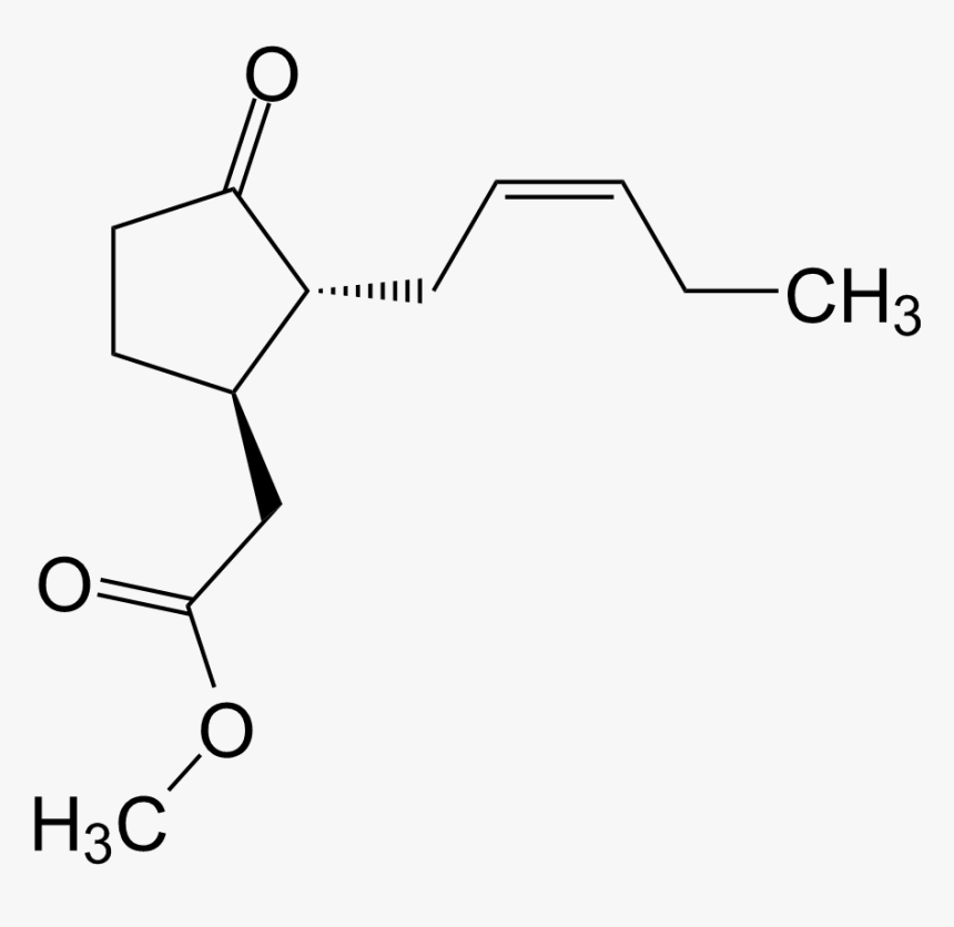 Methyl Jasmonate - Astragalus Membranaceus Structure Chemical, HD Png Download