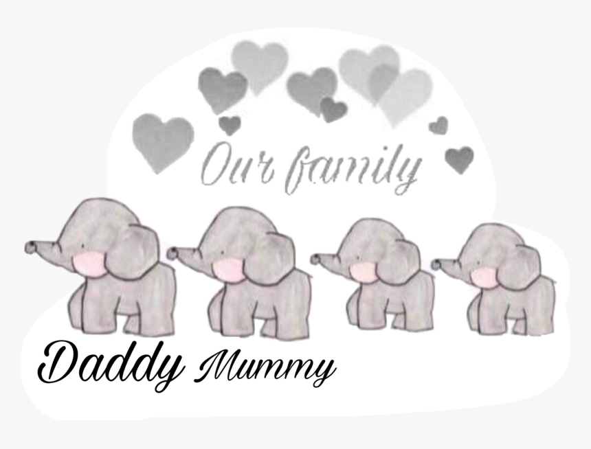 Download Elephants Clipart Mummy Mummy Daddy Baby Elephant Hd Png Download Transparent Png Image Pngitem