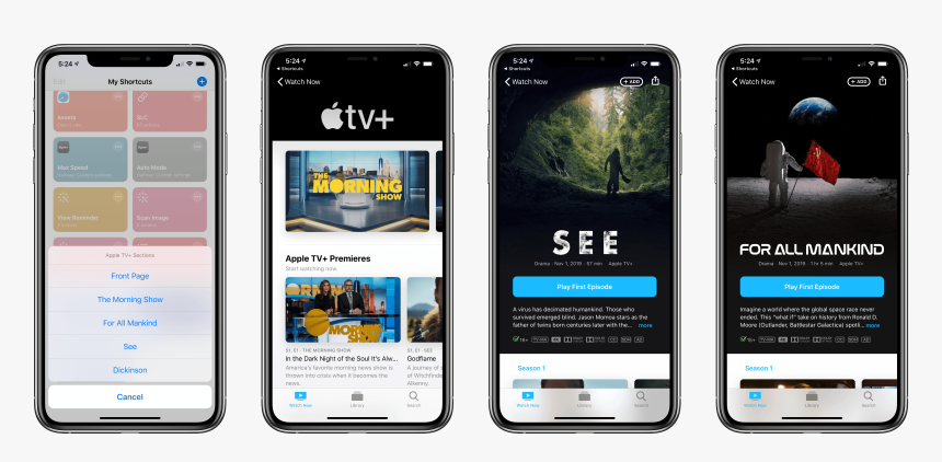 The Apple Tv Launcher Supports The Apple Tv Front Page - Samsung Galaxy, HD Png Download