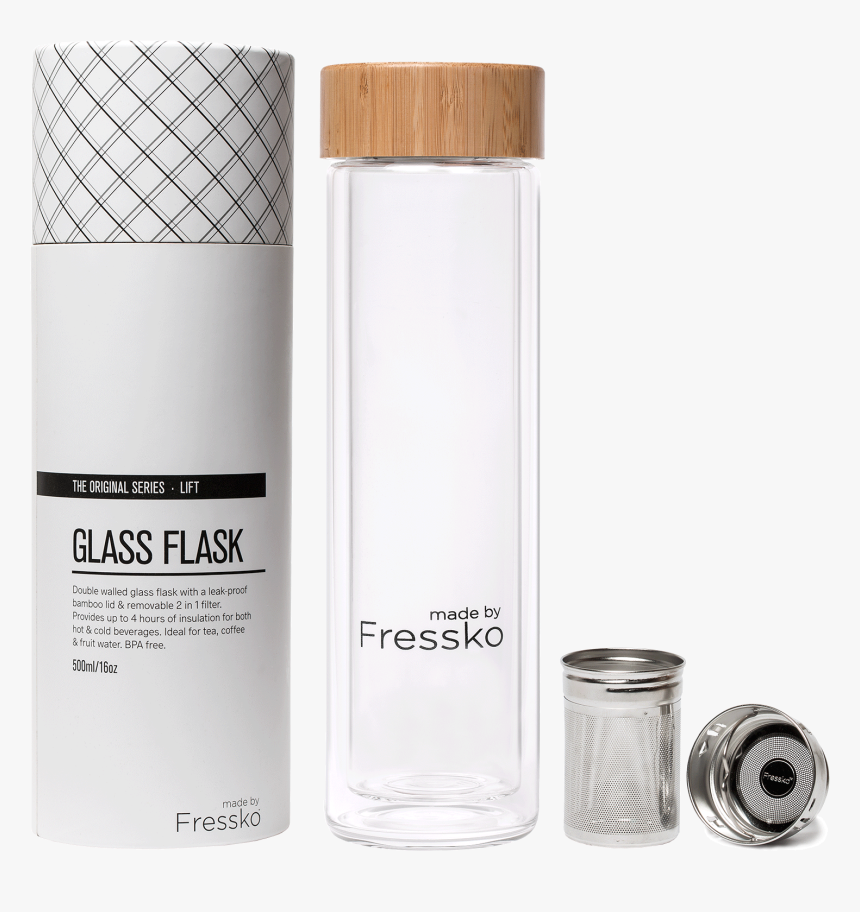 Glass Bottle, HD Png Download