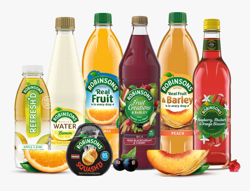 Fruits Juice Png - Robinsons Drink, Transparent Png