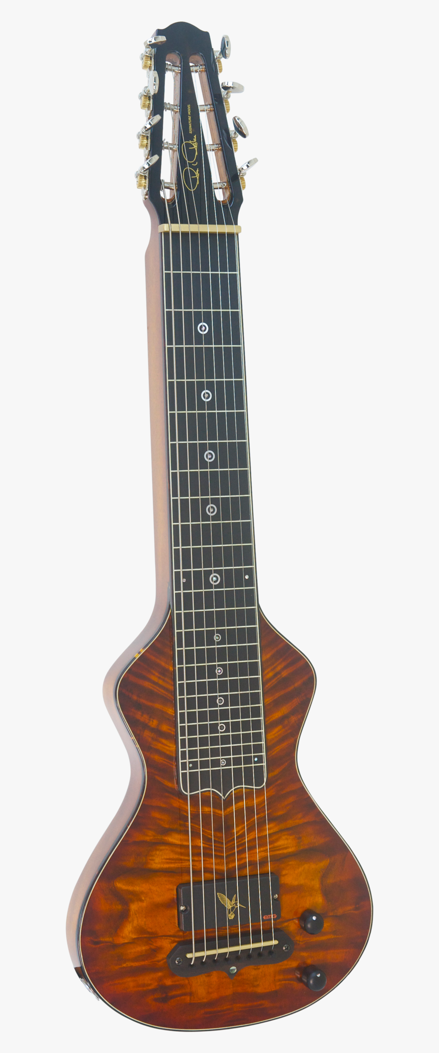 Sold Asher Alan Akaka Signature Model 8 String Hawaiian - Lap Steel Asher 8 String, HD Png Download