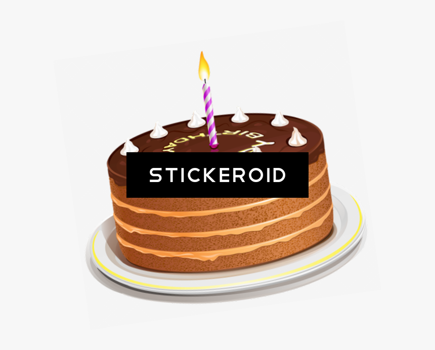 Chocolate Birthday Cake Png , Png Download - Ice Cream Cake Clipart, Transparent Png