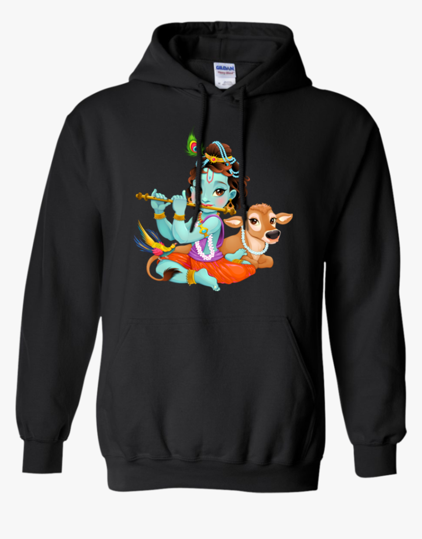 Baby Krishna With Sacred Cow T Shirt & Hoodie - Donovan Mitchell Rookie Shirt, HD Png Download