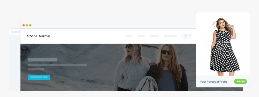 Drop Shipping - Girl, HD Png Download