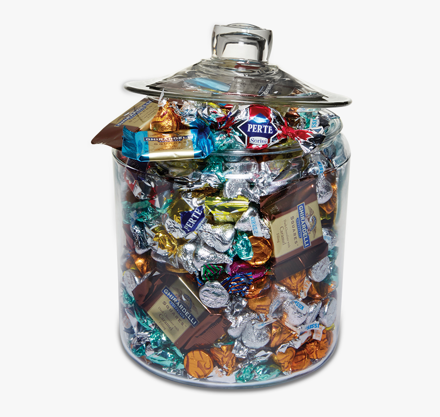 Grand Glass Candy Jar - Water Bottle, HD Png Download