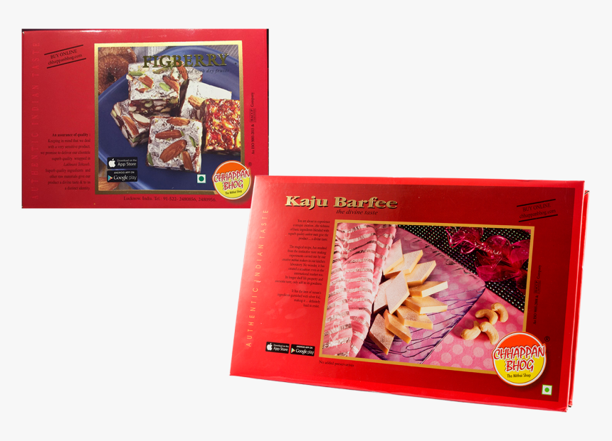 Kaju Burfi 500g & Figberry Bite 6 Pcs - Snack, HD Png Download