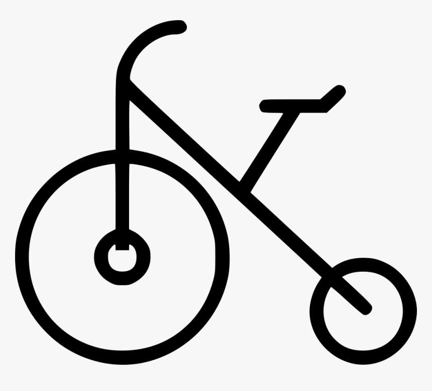 Bycicle Old Vintage Bike Fun Clown - Bicycle, HD Png Download