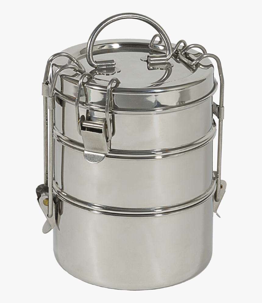 To Go Ware 3 Tier Stainless Steel Tiffin Reusable Oven - 3 Tier Stainless Steel Tiffin, HD Png Download