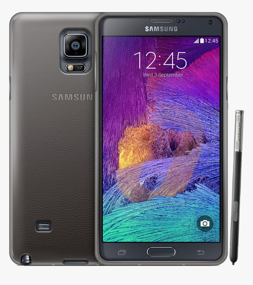 Samsung Note 4 32gb Black, HD Png Download