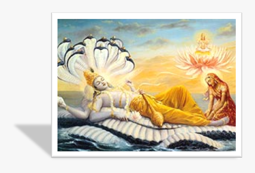 Lord Vishnu Yoga Nidra, HD Png Download