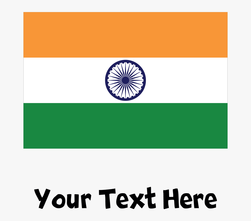 Indian Flag Drinking Glass - Indian Flag, HD Png Download