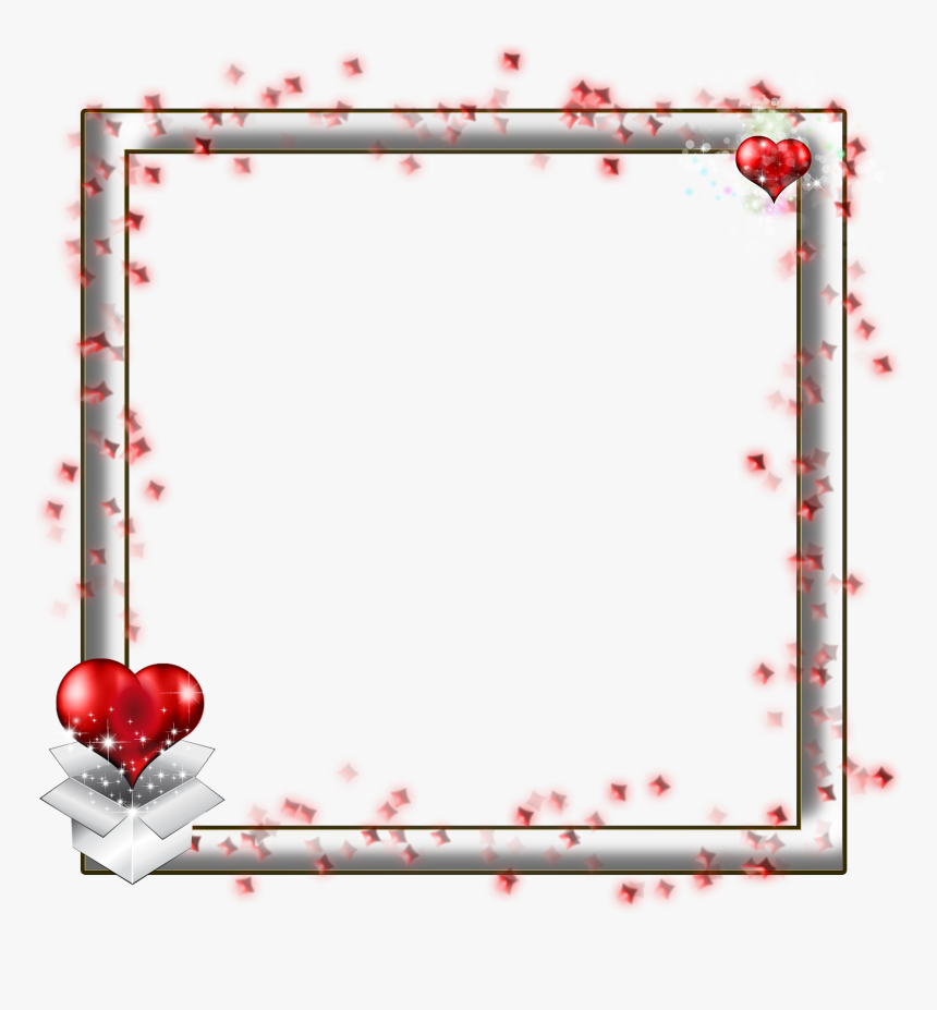 Picture Frame Clip Art - Love Frame Png, Transparent Png