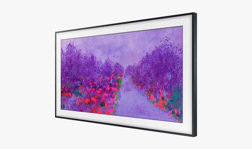 Samsung 65 Inch Flat Led 4k Uhd The Frame Smart Tv - Samsung The Frame (2018), HD Png Download