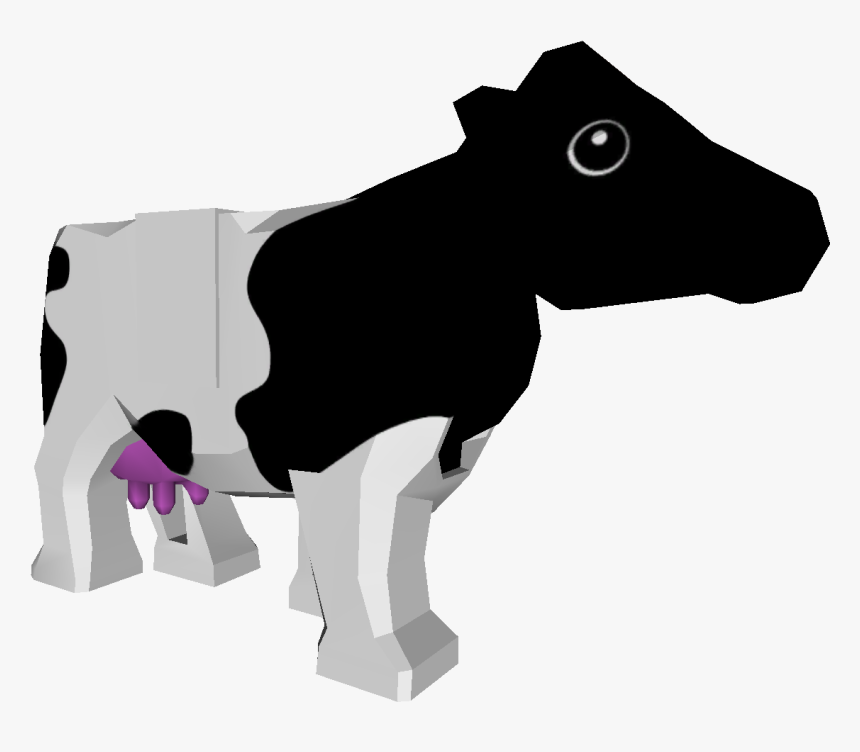Cows Clipart Doctor - Lego Cow Png, Transparent Png