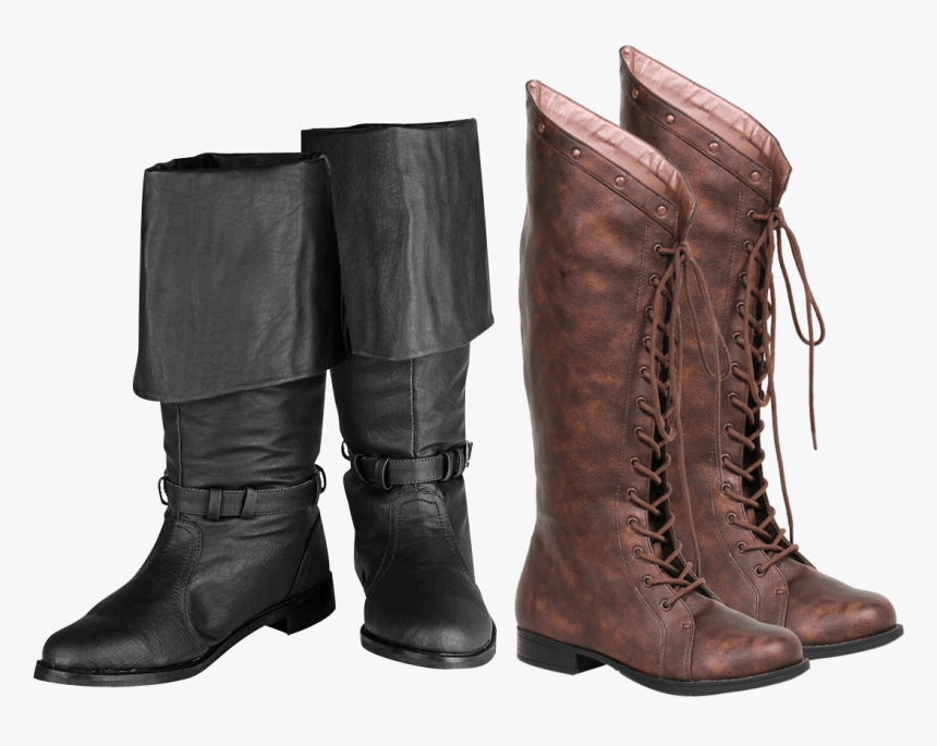 Men S Gothic Footwear - Boys Pirate Shoes And Full Cover The Leg, HD Png Download