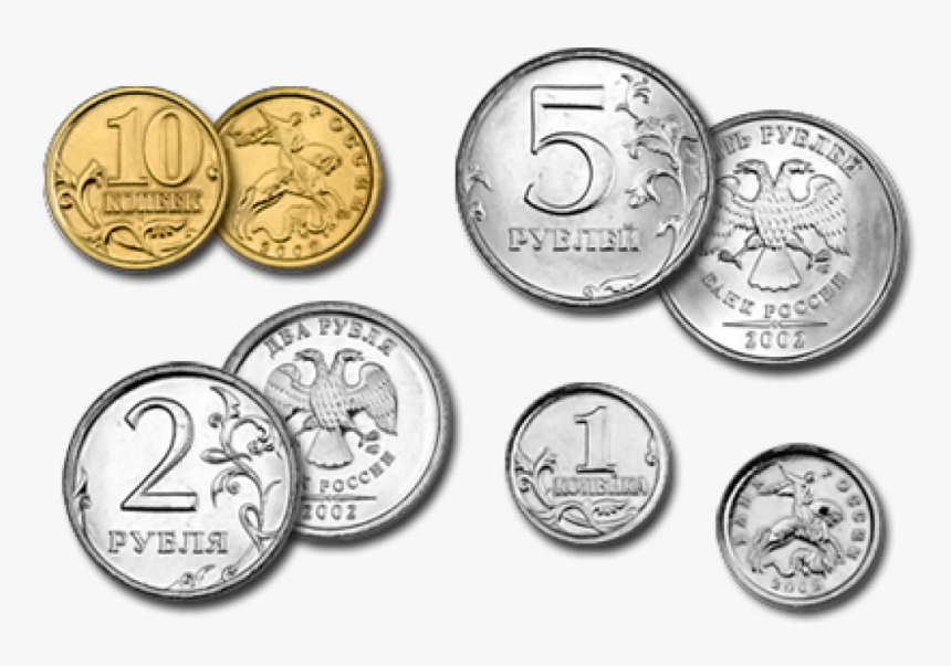 Finance Clipart Coin Notes - Währung Russland, HD Png Download